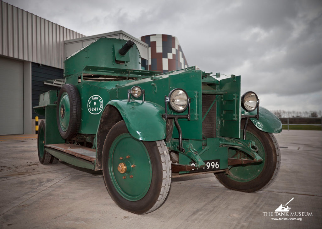 100 year old armoured Rolls Royce celebrates birthday with new Tank ...